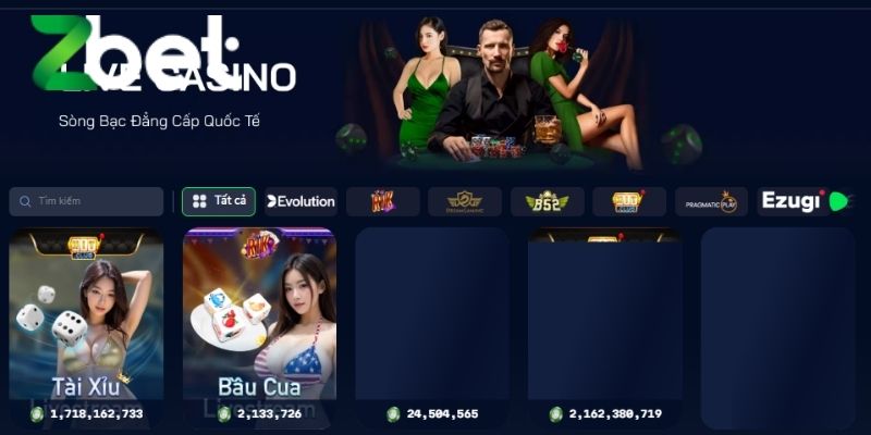 Lý do casino ZBET chinh phục bet thủ