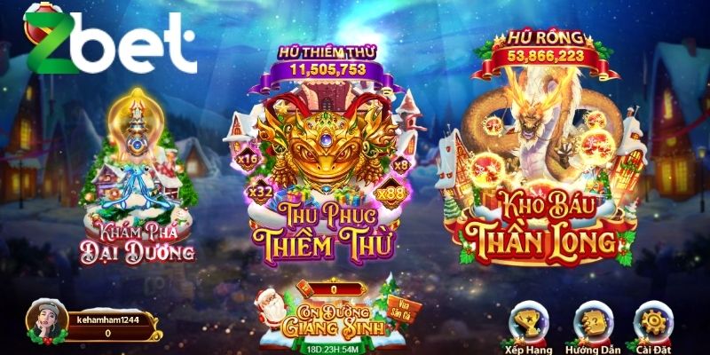 Những tựa game bắn cá hot nhất tại ZBET