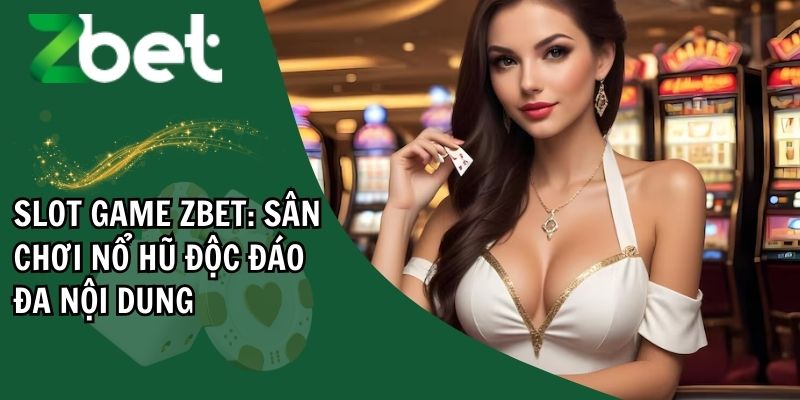 Slot game ZBET: Sân chơi nổ hũ độc đáo đa nội dung